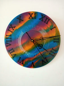 SubhanAllah, Alhamdulillah, Allahu Akbar 3D Wall Clock - Glow in the Dark (L) 30001