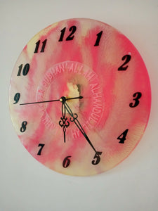 SubhanAllah, Alhamdulillah, Allahu Akbar 3D Wall Clock (XL) 20003