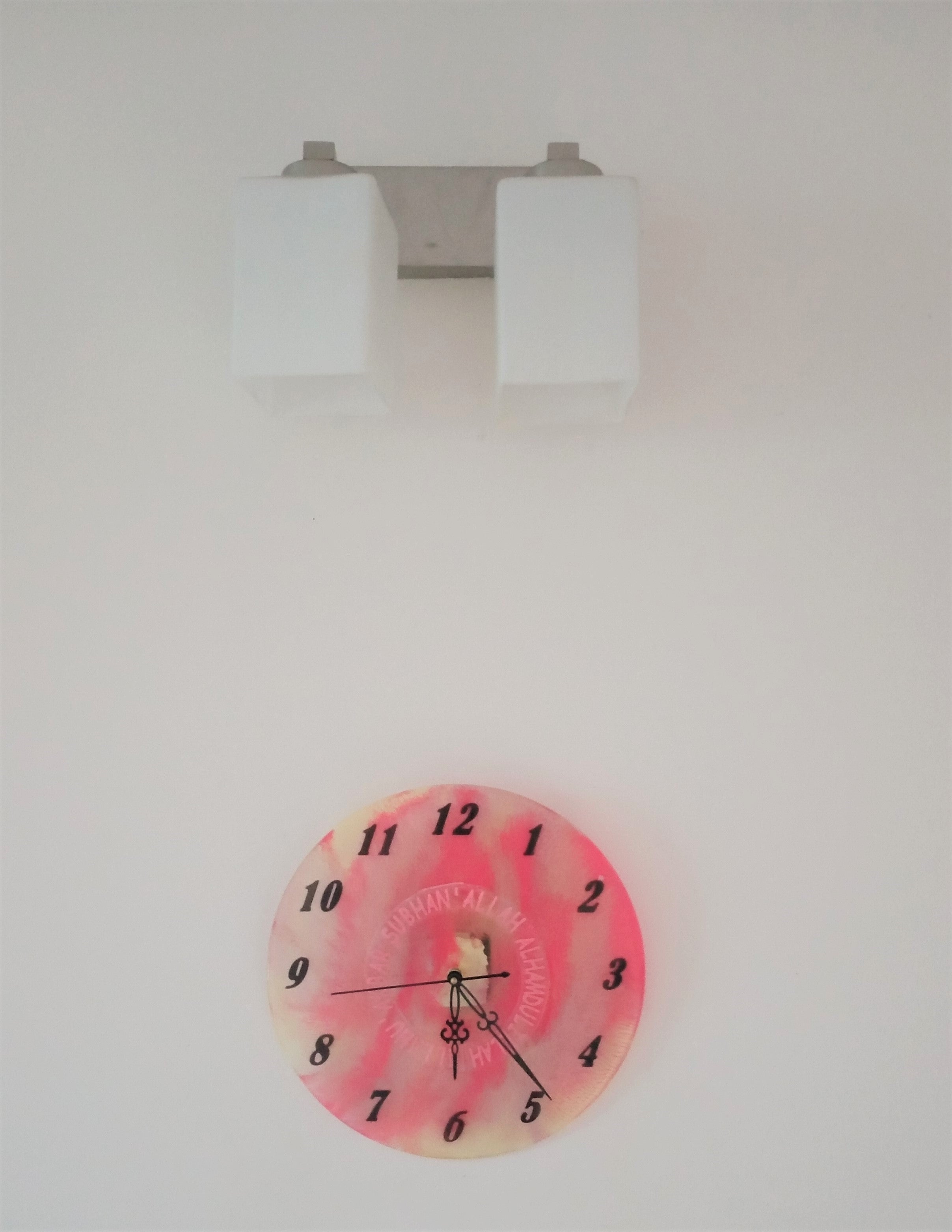 SubhanAllah, Alhamdulillah, Allahu Akbar 3D Wall Clock (XL) 20003